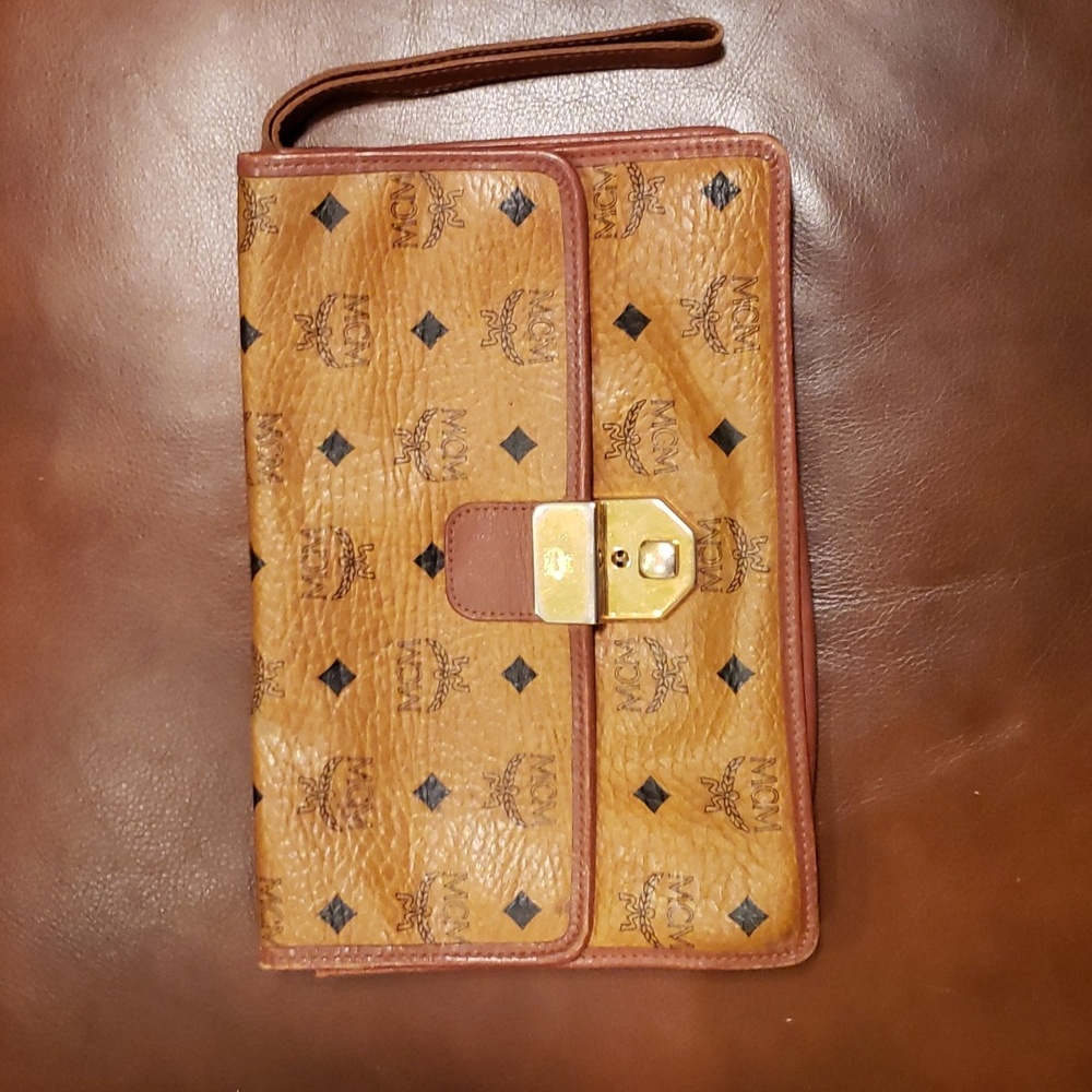 MCM Vicetos clutch bag